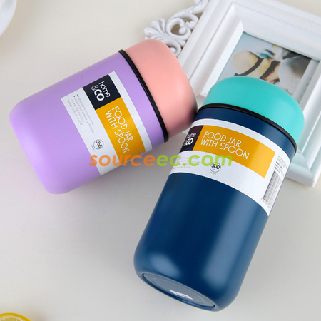 Customization 350ML Vacuum Insulated Stainless Steel Food Jar Corporate Gifts