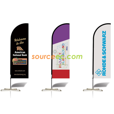 Customization Printed Promotional Flag Banner Corporate Gifts
