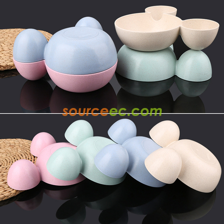 Customization Wheat Straw Bowl Dinnerware Corporate Gifts