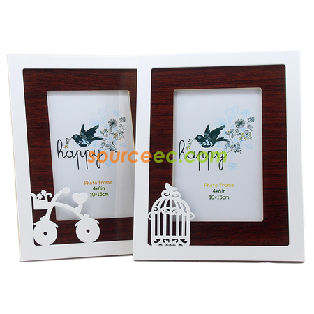 Hollow Wooden Photo Picture Frame 
