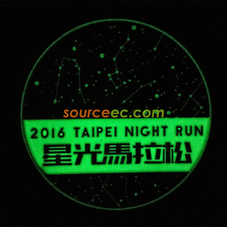 Customization Glow Sport Medal Corporate Gifts