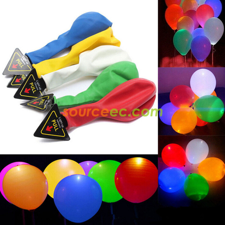 Customization LED Light up Balloons Corporate Gifts