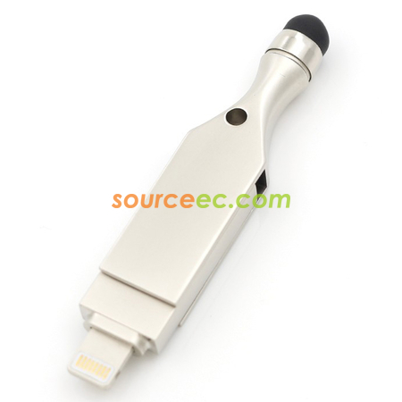Customization OTG USB Flash Drive with Stylus Pen Corporate Gifts