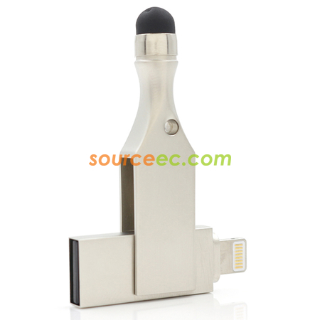 Customization OTG USB Flash Drive with Stylus Pen Corporate Gifts