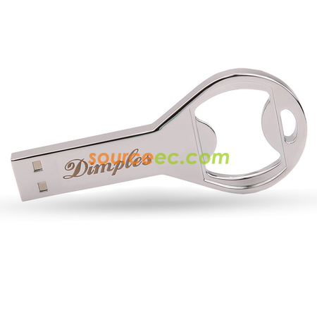 Customization USB Flash Drive with Bottle Opener Shape Corporate Gifts