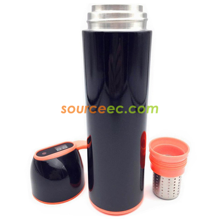 Customization Insulated Vacuum Water Bottle with Smart Temperature Indicator Corporate Gifts