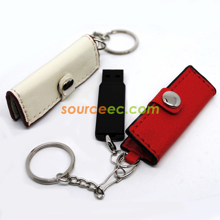 Customization Leather USB Flash Drive Corporate Gifts