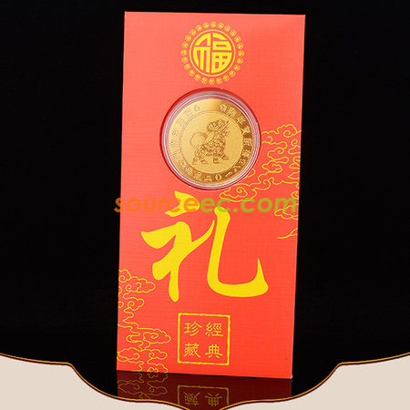 Customization New Year Gold Coin Corporate Gifts