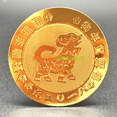 Customization New Year Gold Coin Corporate Gifts