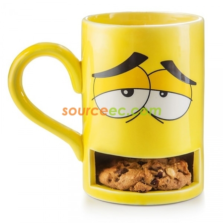 Customization Smile Cookies Ceramic Gift Cup Corporate Gifts