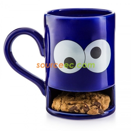 Customization Smile Cookies Ceramic Gift Cup Corporate Gifts