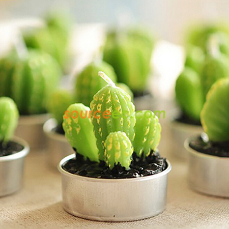 Customization Cactus Candles Gift Corporate Gifts