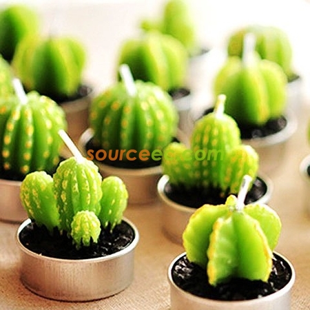 Customization Cactus Candles Gift Corporate Gifts