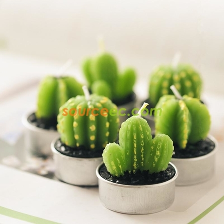 Customization Cactus Candles Gift Corporate Gifts