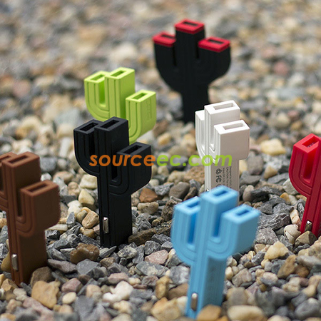 Customization Cactus USB Car Charger Corporate Gifts