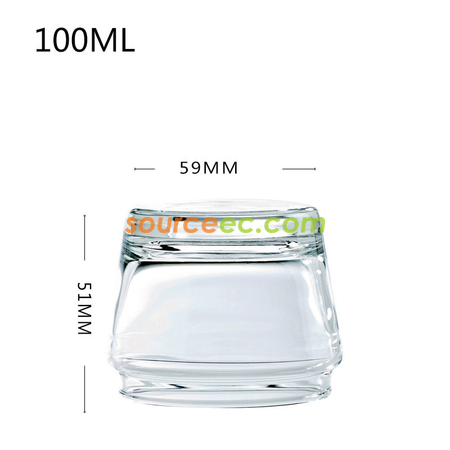 Customization Pyramid Glass Bowl Set Corporate Gifts