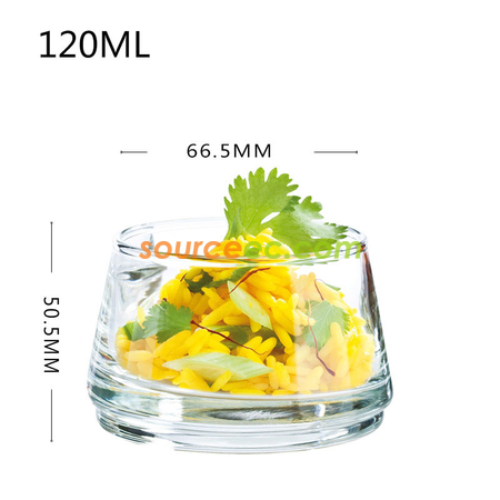 Customization Pyramid Glass Bowl Set Corporate Gifts