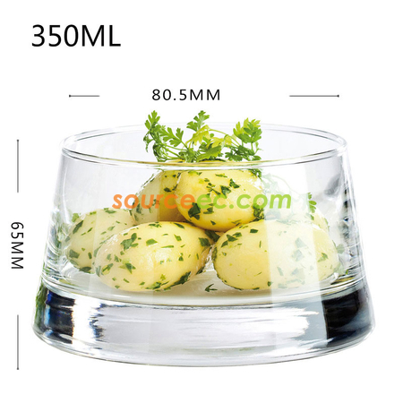 Customization Pyramid Glass Bowl Set Corporate Gifts