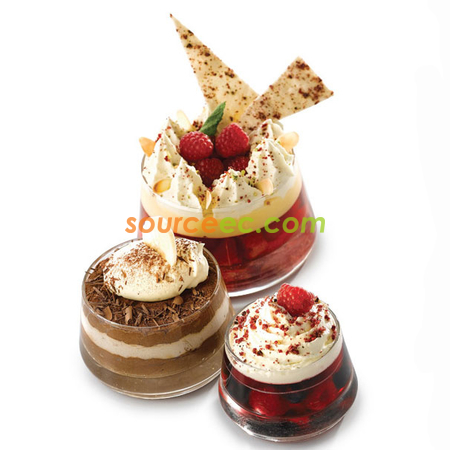 Customization Pyramid Glass Bowl Set Corporate Gifts