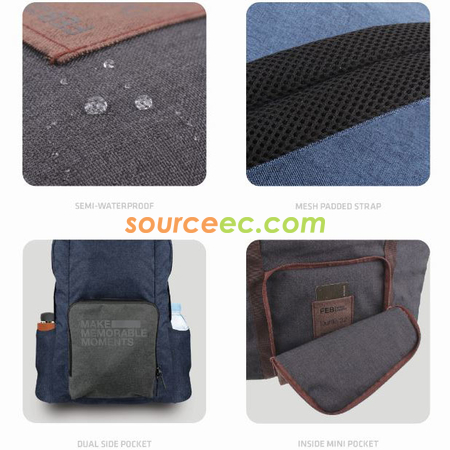 Customization Folding Extra Backpack Corporate Gifts