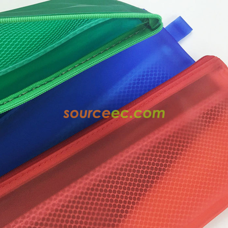 Customization A6 Zippered Mesh Pouch Corporate Gifts