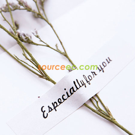 Customization Dried Flower Greeting Card Corporate Gifts