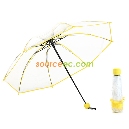 Customization Transparent Folding Umbrella Corporate Gifts