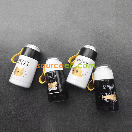 Customization 240ML Portable Mini Thermal Mug Corporate Gifts