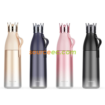 Customization 350ML Crown Stainless Steel Vacuum Flask Corporate Gifts