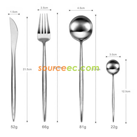 Customization Stainless Steel Tableware Corporate Gifts