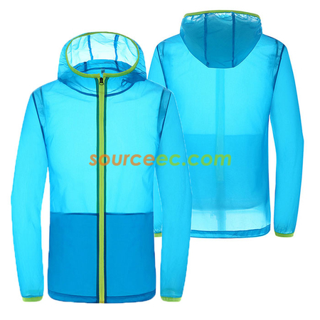 Customization Ultrathin Breathable Windbreaker Coat Corporate Gifts