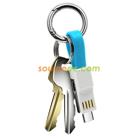 3 in 1 Keyring Charging Cable