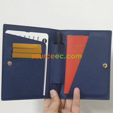 Customization Tahoma High Quality Passport Holder Corporate Gifts