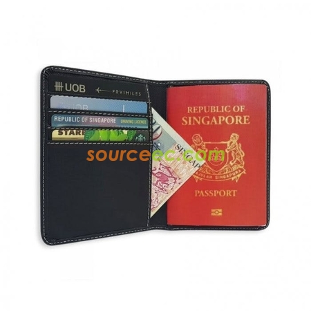 Customization Bava Passport Holder Corporate Gifts