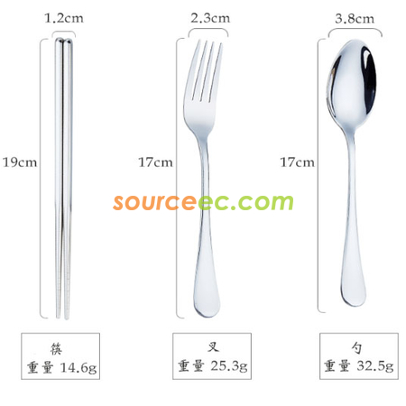 Customization Stainless Steel Tableware Corporate Gifts