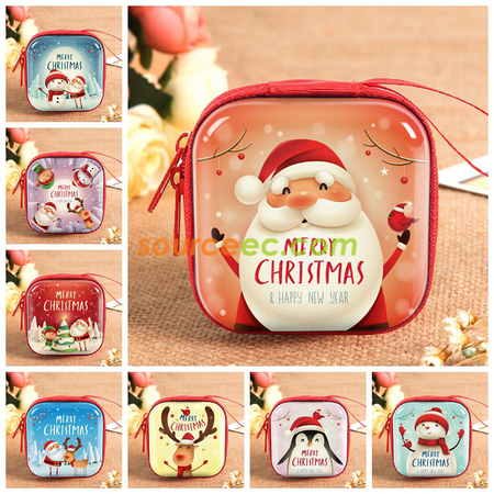 Customization Tin Plate Zipper Coin Purse Corporate Gifts