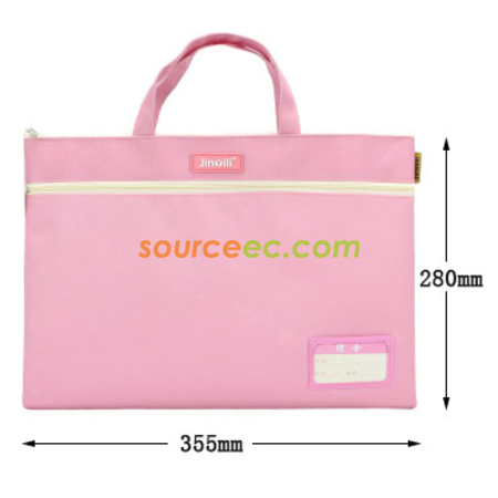 Customization Portable Two-zipper File Bag Corporate Gifts