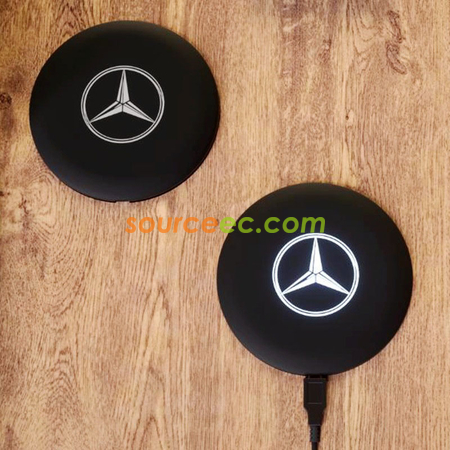 Customization Light Up Logo Wireless Charge Corporate Gifts