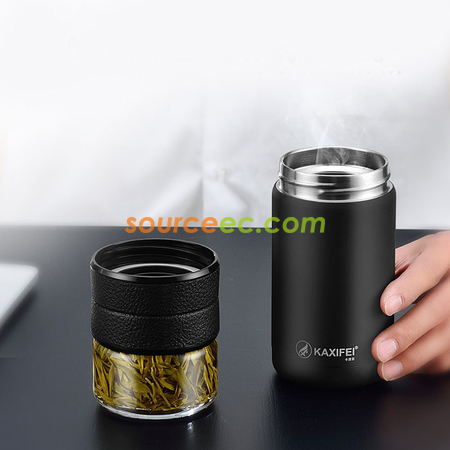 Customization 600ML Portable Thermal Mug with Infuser Corporate Gifts