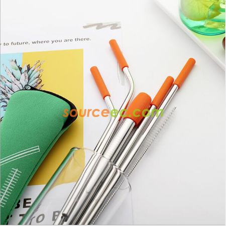 Customization Stainless steel straw set Corporate Gifts