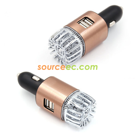 Customization Car Air Purifier with Double USB Corporate Gifts