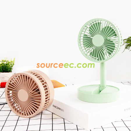 Customization Retractable Folding Charging Fan Corporate Gifts