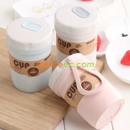 Customization 300ML Wheat Straw Soup Pot Corporate Gifts