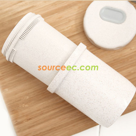 Customization 300ML Wheat Straw Soup Pot Corporate Gifts