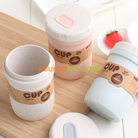 Customization 300ML Wheat Straw Soup Pot Corporate Gifts
