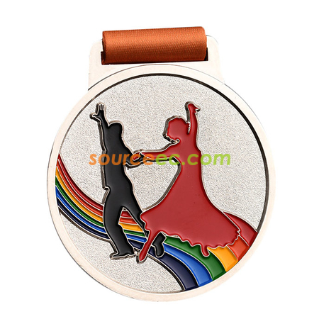 Customization Colorful Dance Competition Medal Corporate Gifts