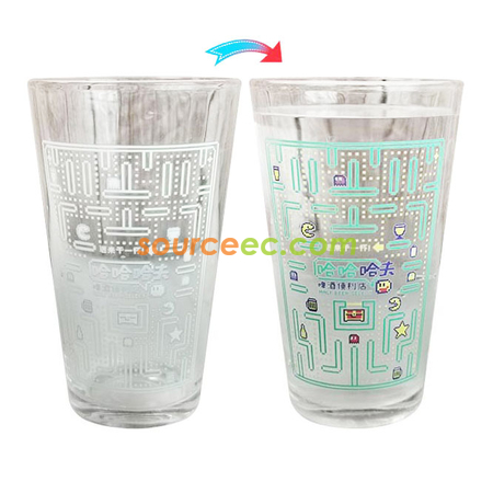 Customization 500ML Cold Color-changing Glass Corporate Gifts