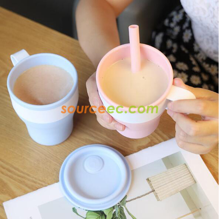 Customization Foldable Silicone Cup Corporate Gifts