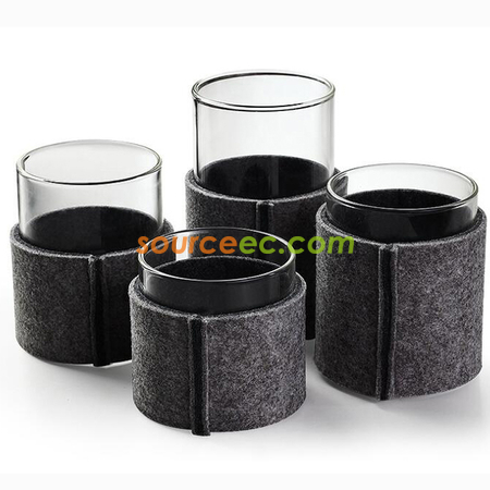 Customization Felt Heat Insulation Cup Cover Corporate Gifts