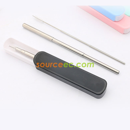 Customization Retractable Stainless Steel Straw Corporate Gifts